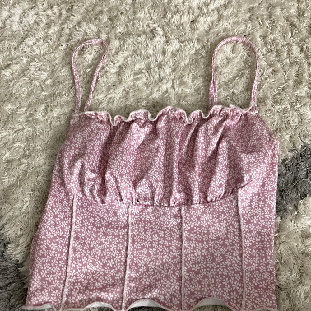 corset crop top